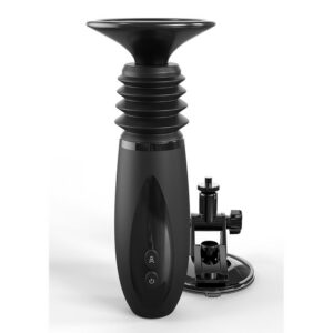 BODY DOCK THRUSTER DILDO CLAMP WITH 7 PUSH MODES BLACK