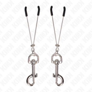 THIN HOOK NIPPLE CLAMP SILVER 7 CM