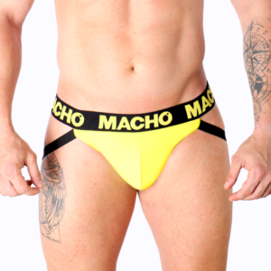 MX25A JOCK LYCRA YELLOW M