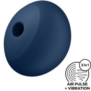 AIR POWER 4 STIMULATOR & VIBRATOR 12 VIBRATIONS BLUE