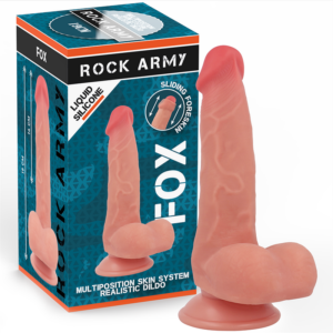 LIQUID SILICONE FOX 19 CM -O- 3.2 CM