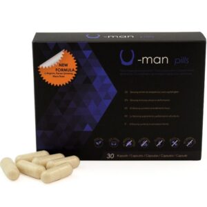U-MAN ENHANCES PENIS SIZE AND SEXUAL POWER 30 CAPSULES