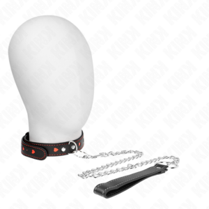 NECKLACE WITH STRAP 65 CM HEART DETAILS 52.5 X 2.5 CM