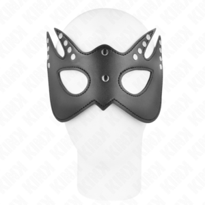 BAT MASK WITH RIVETS 23 x 15 CM