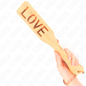 BAMBOO PALETTE WORD LOVE 32 X 5.5 CM