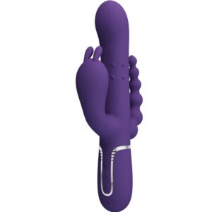 CAMMY TRIPLE VIBRATOR MULTIFUNCTION 4 IN 1 PURPLE