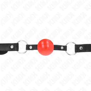RED TPE BALL 4 CM GAG 60 x 2 CM