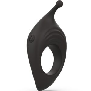 BCHARMED RHYTHM INFINITE DELUXE PENIS RING 15 VIBRATIONS BLACK