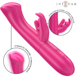 JULIETA RABBIT VIBRATOR 18.6 CM 10 VIBRATIONS PINK