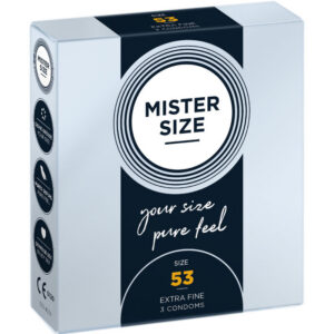 CONDOM SIZE M 53 MM (3 UNITS)