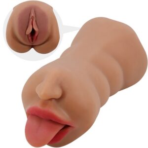 SARAH DOUBLE MASTURBATOR MOUTH & VAGINA FLESH
