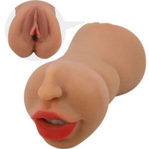 ZOEY DOUBLE MASTURBATOR MOUTH & VAGINA FLESH
