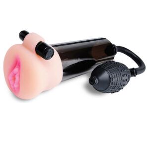 SUCTION PUMP WITH MASTURBATOR