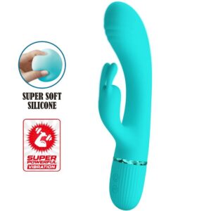 SCOCCO VIBRATOR RABBIT TURQUOISE