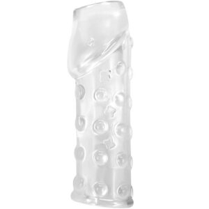 TIGHT AND VOLUMIZING PENIS SLEEVE TRANSPARENT