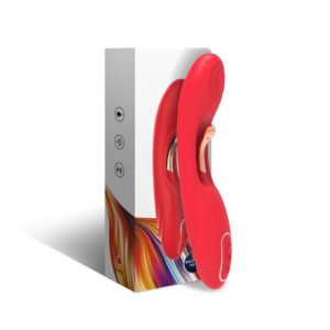 VIBRATOR WITH OSCILLATING TONGUE RED