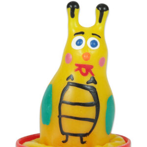 HANDPAINTED NOVELTY CONDOMS BEE