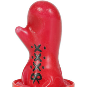 HANDPAINTED NOVELTY CONDOMS BOXING GLOVE