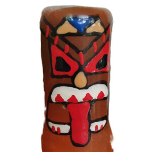 HANDPAINTED NOVELTY CONDOMS TIKI TOTEM-01