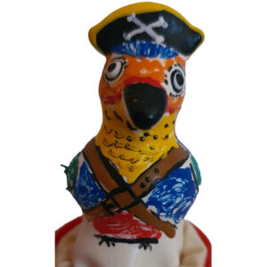 HANDPAINTED NOVELTY CONDOMS CAPTAIN PARROT