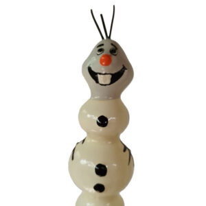 HANDPAINTED NOVELTY CONDOMS CUTE SNOWMAN XL