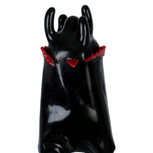 HANDPAINTED NOVELTY CONDOMS BLACK TOWER XL