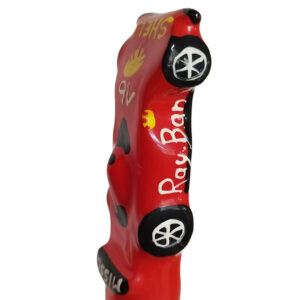 HANDPAINTED NOVELTY CONDOMS F1 FERRARI XL