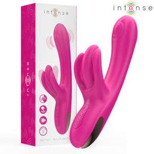 BRITNEY MULTIFUNCTION RABBIT VIBRATOR 23 CM PINK