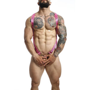 DNGEON CROSS BACK HARNESS PINK ONE SIZE