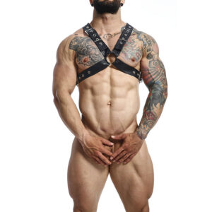 DNGEON BLACK CHAIN HARNESS ONE SIZE X