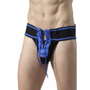 FETISH JOCKSTRAP FOOTBALL BLUE SIZE M