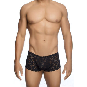 BLACK LACE BOXER SIZE L/XL