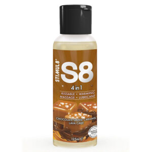 S8 4 IN 1 CHOCOLATE AND SALTED CARAMEL DESSERT LUBRICANT 125 ML