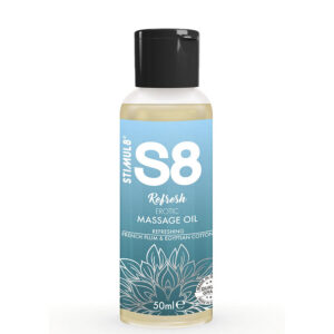 S8 REFRESH EROTIC COTTON MASSAGE OIL 50 ML