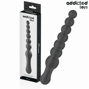 DOUBLE ANAL MASSAGER SILICONE 24 CM