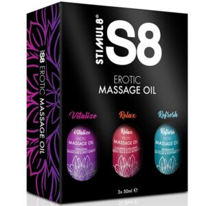 S8 MASSAGE OIL BOX 3 X 50 ML