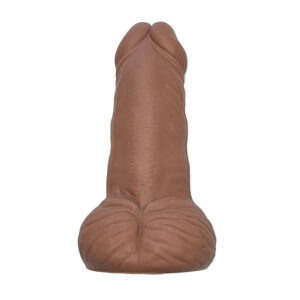 HOT DEVIL MULATTO-COLORED PENIS-SHAPED STRESS TOY