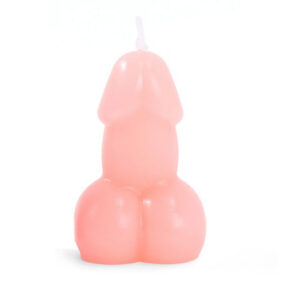PENIS SHAPED CANDLE IN PINK COLOR