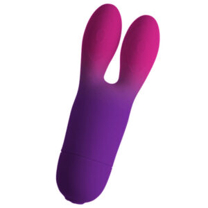 GLO-GIRL BUNNY PURPLE FLEXIBLE VIBRATOR