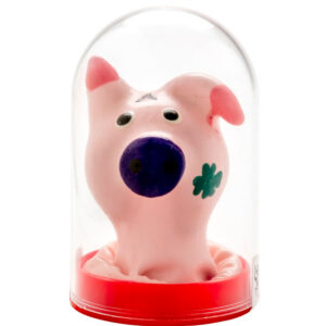 HANDPAINTED NOVELTY CONDOMS PIG HEAD