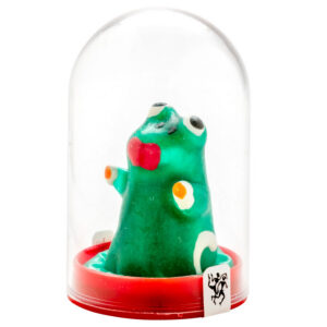 HANDPAINTED NOVELTY CONDOMS FROG MODEL 1