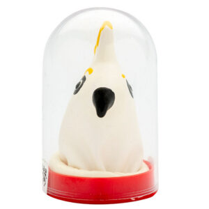 HANDPAINTED NOVELTY CONDOMS PARROT WHITE