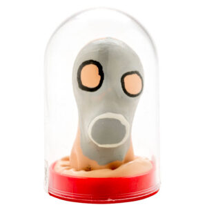 HANDPAINTED NOVELTY CONDOMS GAS MASK