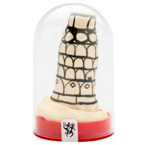 HANDPAINTED NOVELTY CONDOMS PISA TOWER