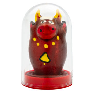 HANDPAINTED NOVELTY CONDOMS BULL MODEL 1