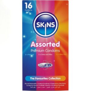 ASSORTED PREMIUM CONDOMS PACK 16