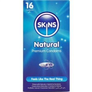 NATURAL PREMIUM CONDOMS PACK 16