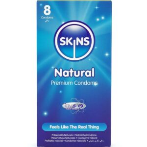 NATURAL PREMIUM CONDOMS PACK 8
