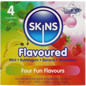 MULTI FLAVORS PREMIUM CONDOMS PACK 4