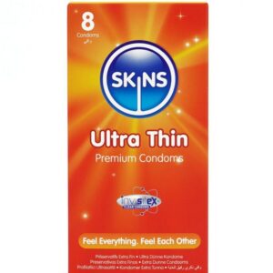 ULTRA THIN PREMIUM CONDOMS PACK 8